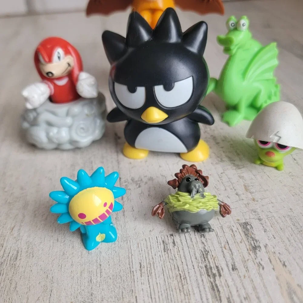 Fantasy monster dino toy figure variety set dragon knuckles penguin‎